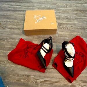 Sexy Strappy Christian Louboutin in Size 8